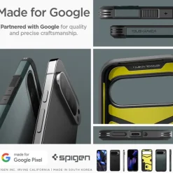 Etui SPIGEN TOUGH ARMOR GOOGLE PIXEL 9 PRO XL ABYSS GREEN