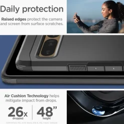Etui Spigen Tough Armor Google Pixel 7 Pro Etui Black