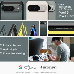 Etui SPIGEN TOUGH ARMOR GOOGLE PIXEL 9 / 9 PRO ABYSS GREEN