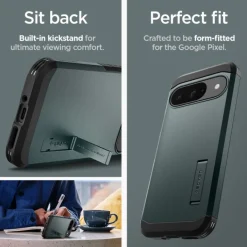 Etui SPIGEN TOUGH ARMOR GOOGLE PIXEL 9 / 9 PRO ABYSS GREEN