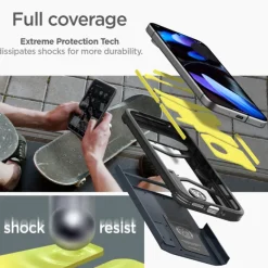 Etui SPIGEN TOUGH ARMOR GOOGLE PIXEL 9 / 9 PRO METAL SLATE