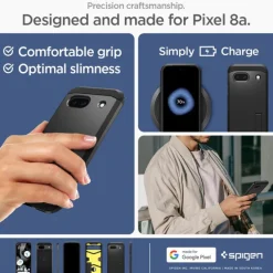 Etui Spigen Tough Armor Google Pixel 8a Black