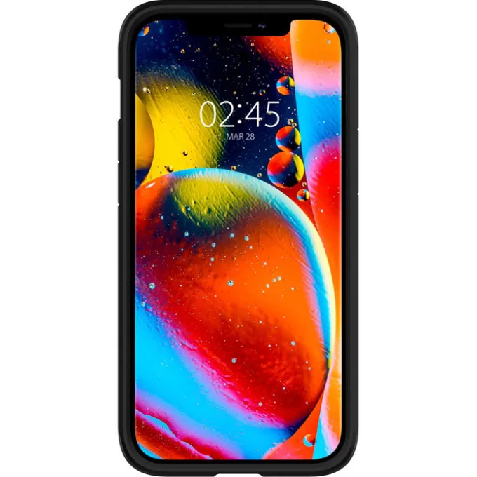 Etui SPIGEN Tough Armor iPhone 12 12 Pro Black Czarne Case