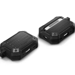 Etui Spigen Tough Armor Mag Magsafe Apple Airpods Pro 1 / 2 Black Case