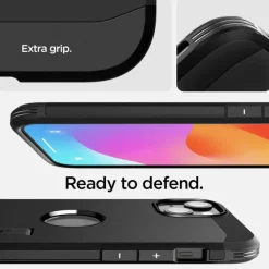 Etui Spigen Tough Armor Mag Magsafe iPhone 15 Black Case