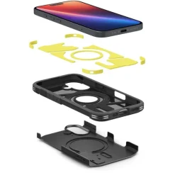 Etui SPIGEN TOUGH ARMOR MAG MAGSAFE IPHONE 16 PLUS BLACK