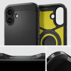 Etui SPIGEN TOUGH ARMOR MAG MAGSAFE IPHONE 16 PLUS BLACK