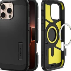 ETUI SPIGEN TOUGH ARMOR MAG MAGSAFE IPHONE 16 PRO BLACK