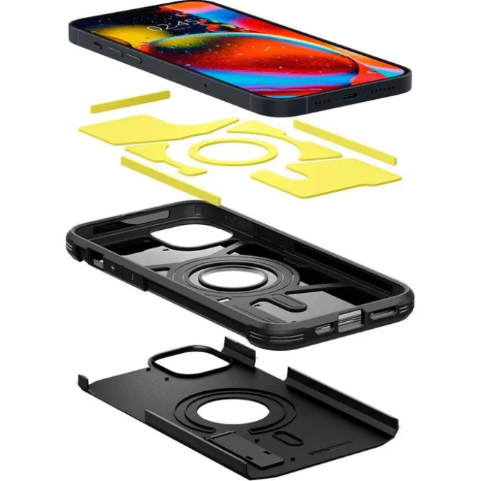 Etui Spigen Tough Armor Mag Magsafe iPhone 14 Black Czarny case