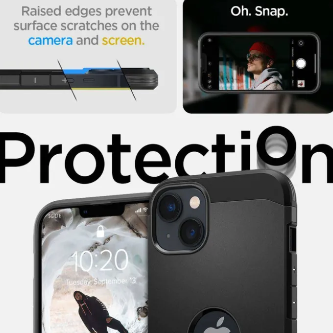 Etui Spigen Tough Armor Mag Magsafe iPhone 14 Black Czarny case