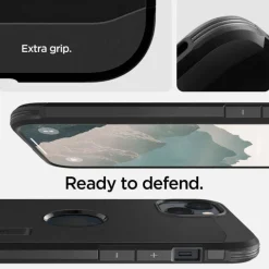 Etui Spigen Tough Armor Mag Magsafe iPhone 14 Black Czarny case
