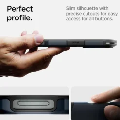 ETUI SPIGEN TOUGH ARMOR MAG MAGSAFE IPHONE 16 PRO METAL SLATE