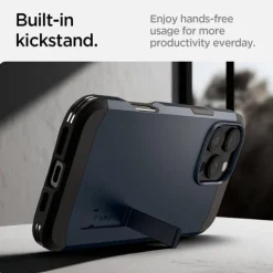 ETUI SPIGEN TOUGH ARMOR MAG MAGSAFE IPHONE 16 PRO METAL SLATE