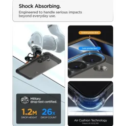 ETUI SPIGEN TOUGH ARMOR MAG SAMSUNG GALAXY S26+ PLUS MAGSAFE GUNMETAL