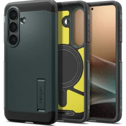 ETUI SPIGEN TOUGH ARMOR MAG SAMSUNG GALAXY S26 MAGSAFE ABYSS GREEN