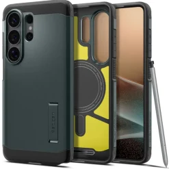 ETUI SPIGEN TOUGH ARMOR MAG SAMSUNG GALAXY S26 ULTRA MAGSAFE ABYSS GREEN