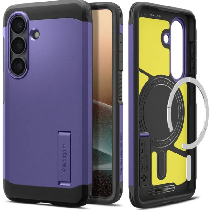 ETUI SPIGEN TOUGH ARMOR MAG SAMSUNG GALAXY S26 MAGSAFE ASH VIOLET