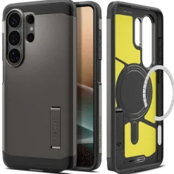 ETUI SPIGEN TOUGH ARMOR MAG SAMSUNG GALAXY S26 ULTRA MAGSAFE GUNMETAL