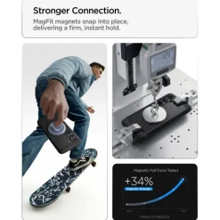 ETUI SPIGEN TOUGH ARMOR MAG SAMSUNG GALAXY S26+ PLUS MAGSAFE BLACK