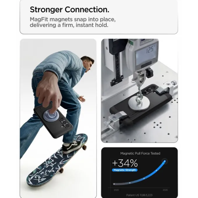 ETUI SPIGEN TOUGH ARMOR MAG SAMSUNG GALAXY S26+ PLUS MAGSAFE BLACK