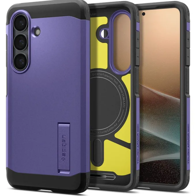 ETUI SPIGEN TOUGH ARMOR MAG SAMSUNG GALAXY S26+ PLUS MAGSAFE ASH VIOLET