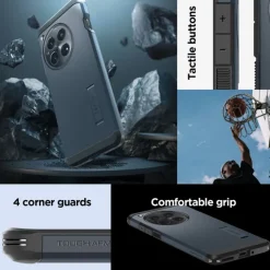 Etui Spigen Tough Armor Oneplus 12 Metal Slate