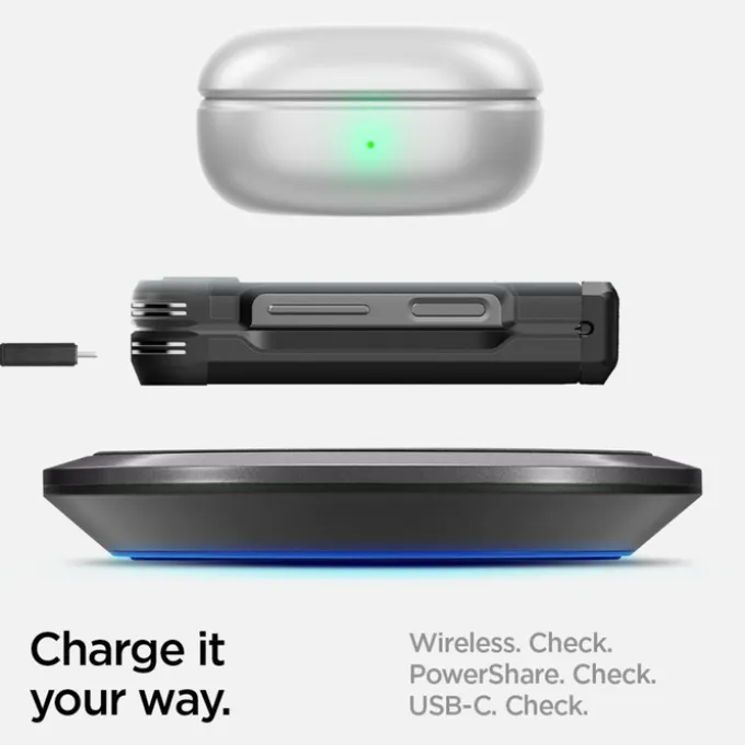 ETUI SPIGEN TOUGH ARMOR PRO SAMSUNG GALAXY Z FLIP 6 / 7 FE BLACK