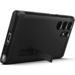 Etui Spigen Tough Armor Samsung S23 Ultra Black Czarny Case