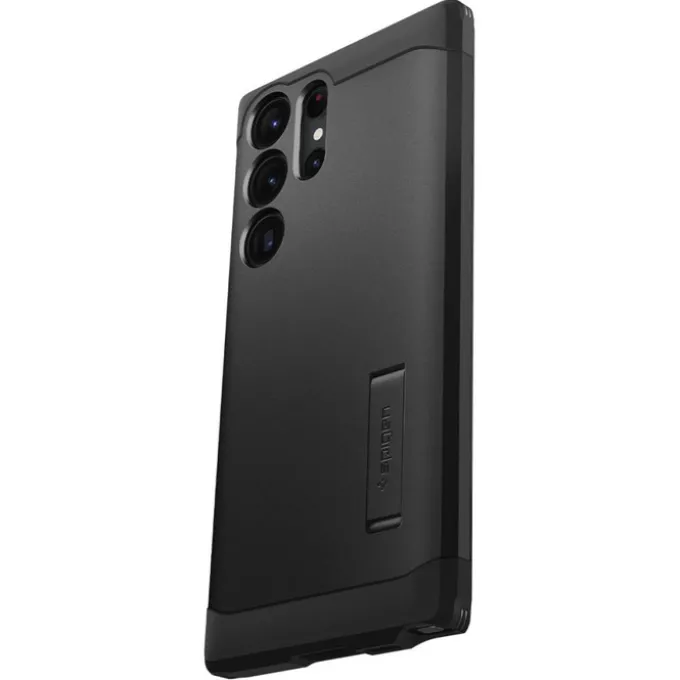 Etui Spigen Tough Armor Samsung S23 Ultra Black Czarny Case