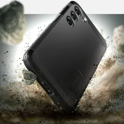 Etui Spigen Tough Armor Samsung S23 Plus Black Czarny Case