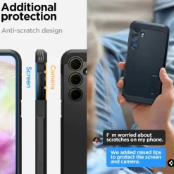 Etui Spigen Tough Armor Samsung Galaxy A35 5g Black Case
