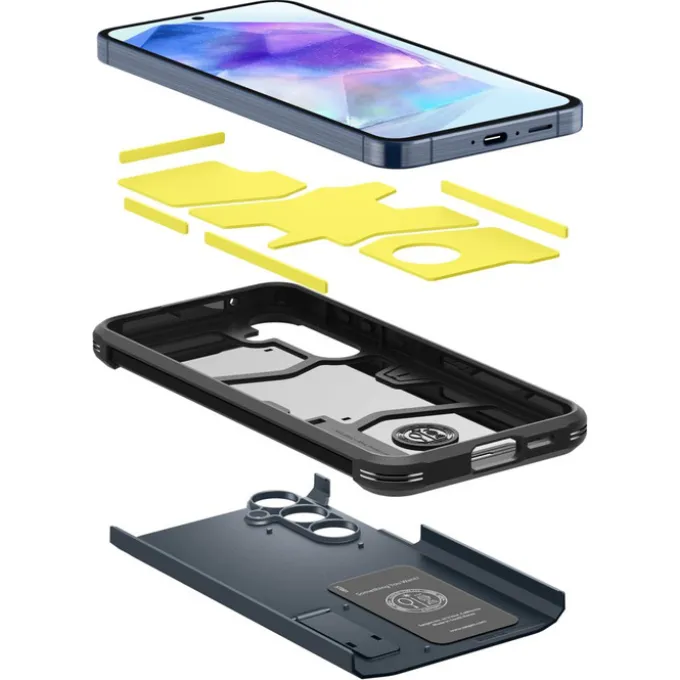 Etui Spigen Tough Armor Samsung Galaxy A55 5g Metal Slate Case