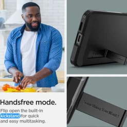 Etui Spigen Tough Armor Samsung Galaxy S24+ Plus Black Case