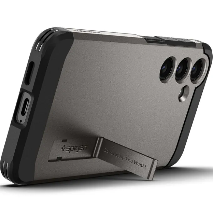 Etui Spigen Tough Armor Samsung Galaxy S24 Gunmetal Case