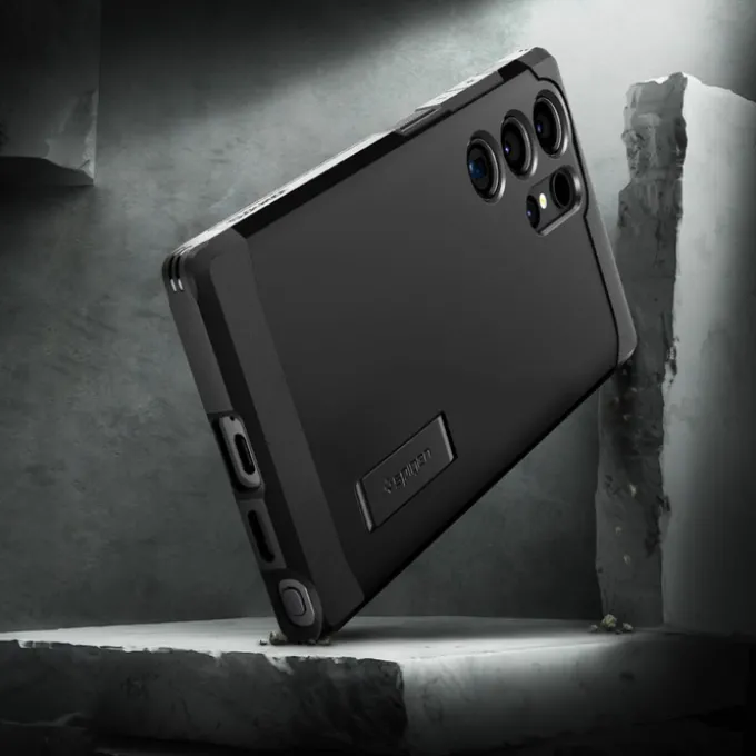 Etui Spigen Tough Armor Samsung Galaxy S24 Ultra Black Case