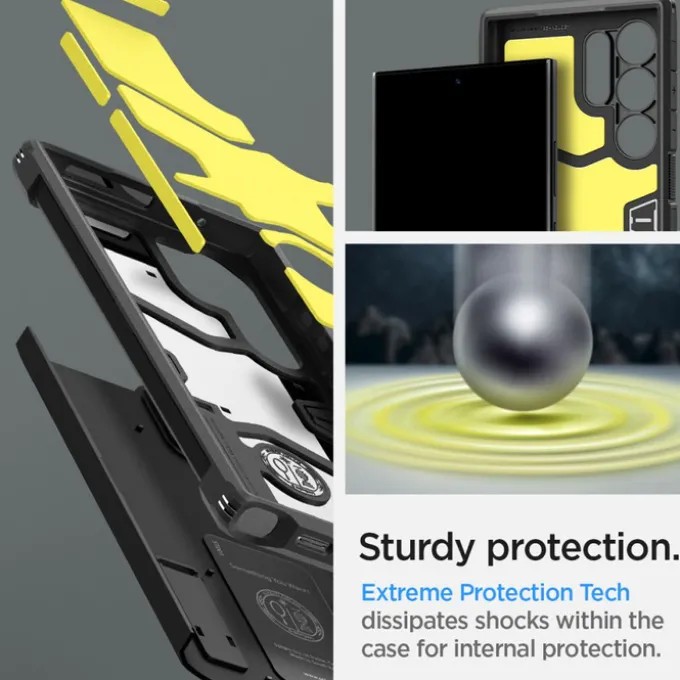 Etui Spigen Tough Armor Samsung Galaxy S24 Ultra Black Case