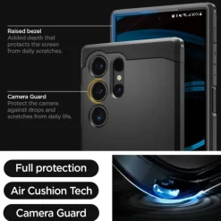 Etui Spigen Tough Armor Samsung Galaxy S24 Ultra Black Case