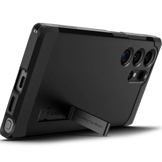 Etui Spigen Tough Armor Samsung Galaxy S24 Ultra Black Case