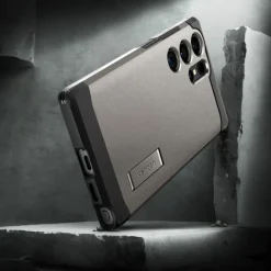 Etui Spigen Tough Armor Samsung Galaxy S24 Ultra Gunmetal Case