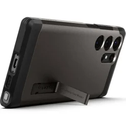 Etui Spigen Tough Armor Samsung S23 Ultra Gunmetal Grafitowy Case