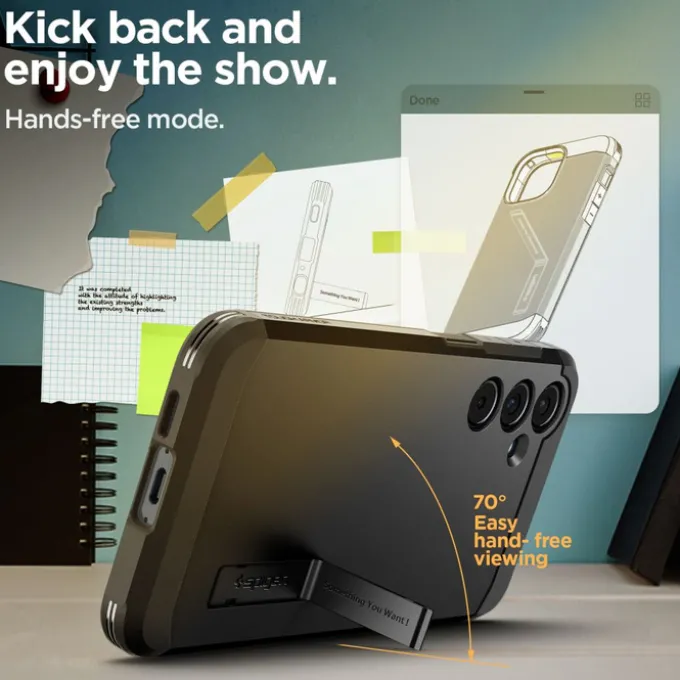 Etui Spigen Tough Armor Samsung Galaxy A55 5g Black Case