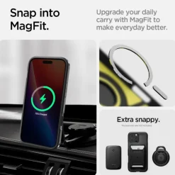 ETUI SPIGEN TOUGH ARMOR ”T” MAG MAGSAFE IPHONE 16 PRO BLACK