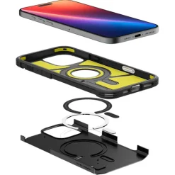ETUI SPIGEN TOUGH ARMOR ”T” MAG MAGSAFE IPHONE 16 PRO MAX BLACK