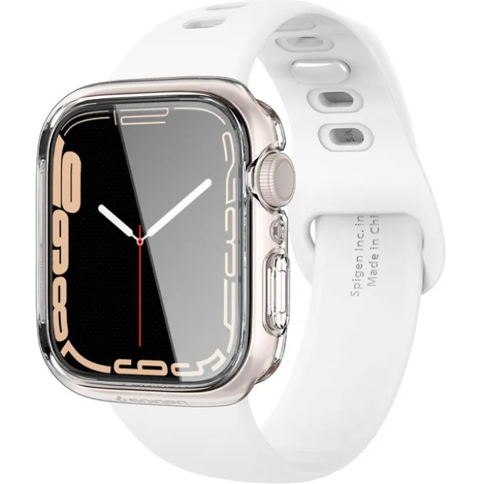Etui SPIGEN ULTRA HYBRID APPLE WATCH 7 / 8 / 9 (41 MM) CRYSTAL CLEAR