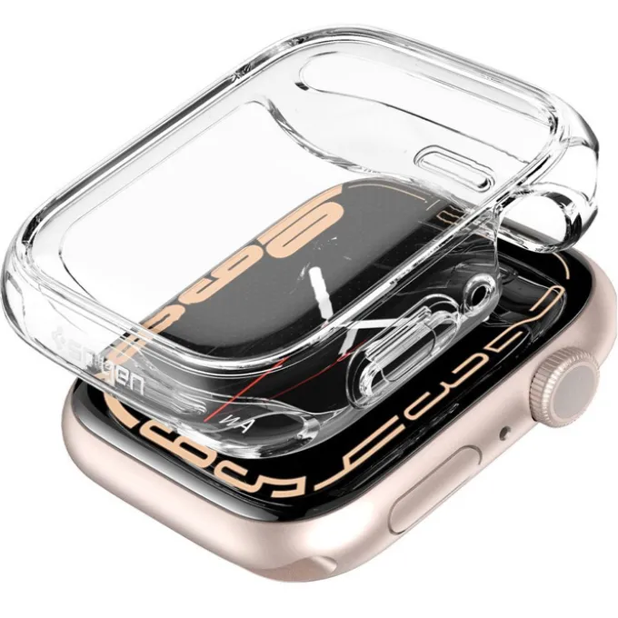 Etui SPIGEN ULTRA HYBRID APPLE WATCH 7 / 8 / 9 (41 MM) CRYSTAL CLEAR