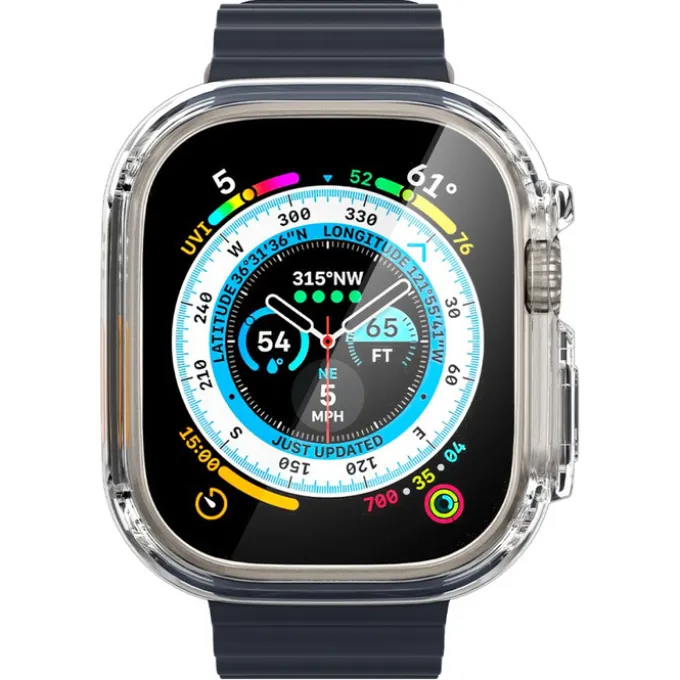 Etui Spigen Ultra Hybrid Apple Watch Ultra 49mm Ultra 2 Przezroczyste