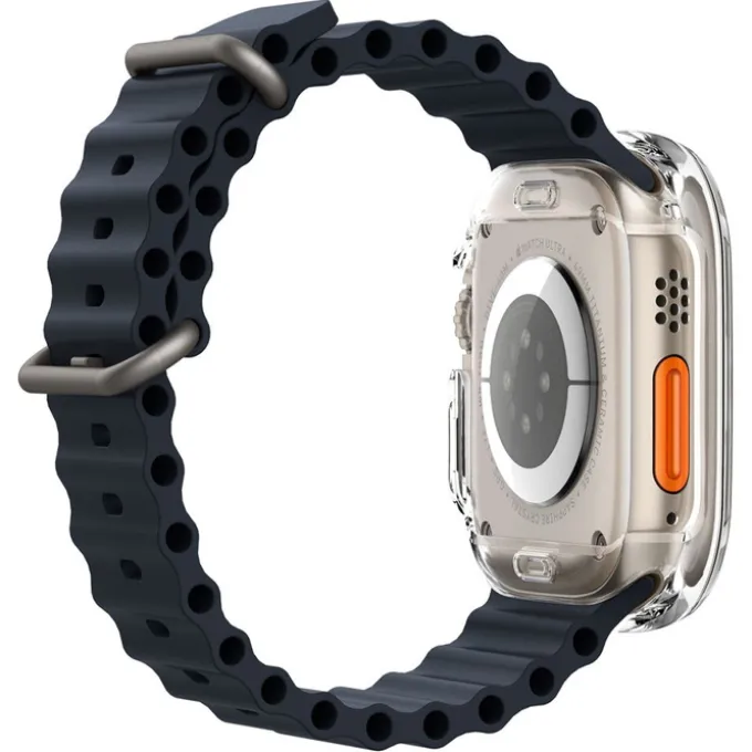 Etui Spigen Ultra Hybrid Apple Watch Ultra 49mm Ultra 2 Przezroczyste