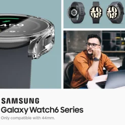 Etui Spigen Ultra Hybrid Galaxy Watch 6 (44 MM) Crystal Clear Case