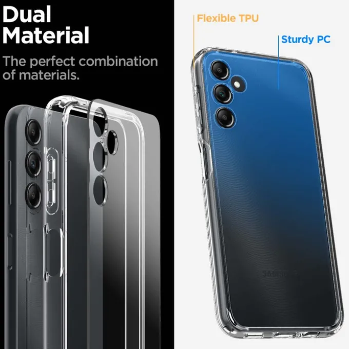 Etui Spigen Ultra Hybrid Galaxy A14 5G Crystal Clear Case