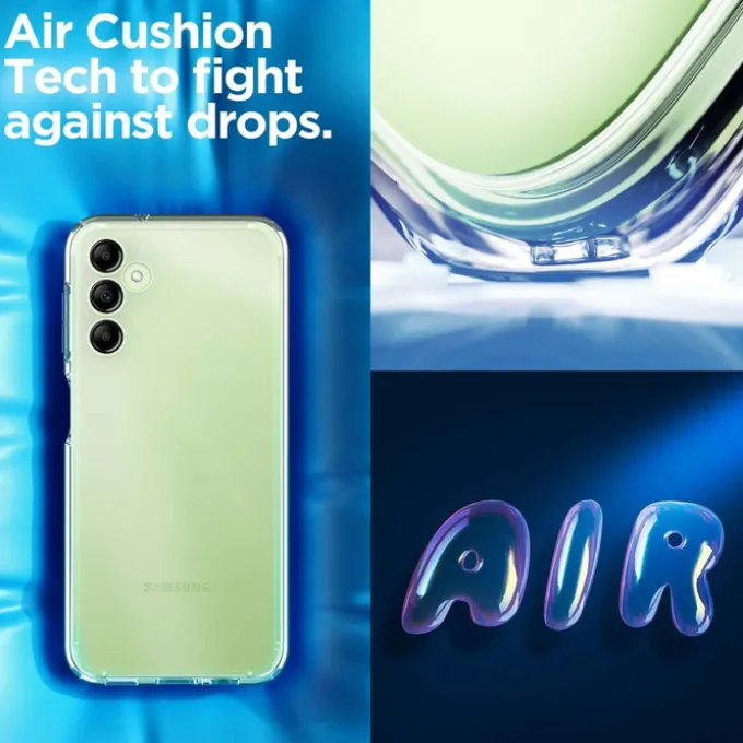 Etui Spigen Ultra Hybrid Galaxy A14 5G Crystal Clear Case